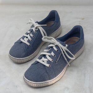 Casual Blue Women's Sneakers Clark’s 5.5